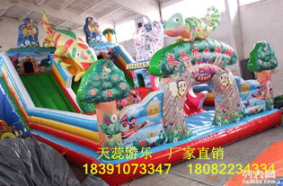 天蕊游樂(lè)較新款充氣城堡充氣滑梯等游樂(lè)設(shè)備廠家直銷