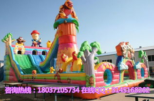 森林奇趣探險，歡樂無限釋放——大型兒童氣模玩具 兒童樂園的新寵兒